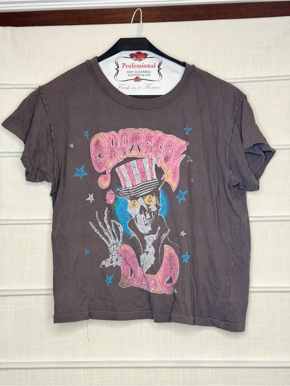 Daydreamer Grateful Dead Charcoal Graphic Band Tee